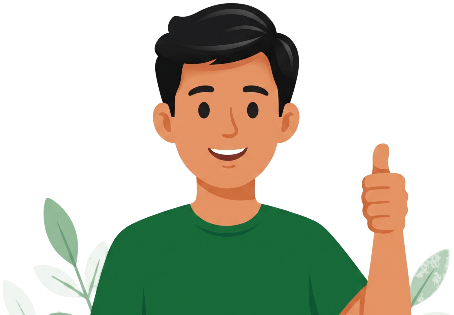 A confident EquityWallet investor giving a thumbs up